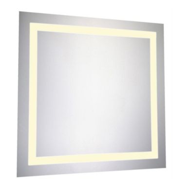 Elegant Decor Lighting 4 Sides LED Electric Mirror Square 36"W x 36"H Dimmable 3000K. View a larger version of this product image.