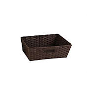 Jessar - Wicker Storage Basket, 38X26X13 cm, Brown