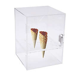 Stock Preferred Ice Cream Cone Display/Storage Case Cabinet 9 Holes