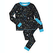 Sleep On It Boys Space Explorer Super Soft Snug Fit 2-Piece Pajama Sleep Set