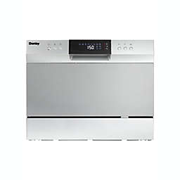 Danby DDW631SDB 6 Place Setting Countertop Dishwasher in Silver