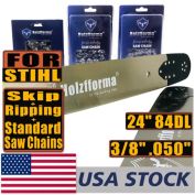 Farmertec HolzfformaÂ&reg; Standard Ripping Skip Saw Chain Combo For Stihl MS360 MS361 MS362