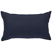 PiccoCasa Blue Lumbar Throw Pillow Covers Set Decorative Cushion Covers Farmhouse Pillow Case for Sofa Bedroom Car Chair, Blue, 12"x20"