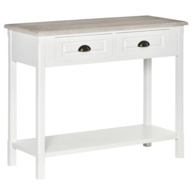 Console Table With Cabinets Bed Bath, 42 Inch Console Table With Drawers