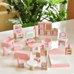 PopFun Adorable Dollhouse Furniture Set