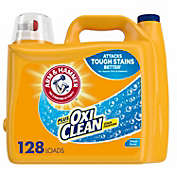 Arm & Hammer OxiClean Fresh Scent, 128 Loads Liquid Laundry Detergent, 201.6 Fl oz