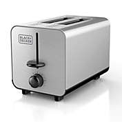 Black and Decker 2 Slice Stainless Steel Toaster