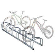 Stock Preferred Pro1-6 Rack Bike Parking Rack Bike Storage Silver