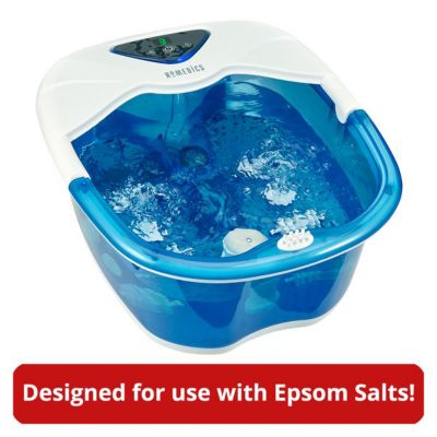 homedics salt-n-soak pro foot bath with heat boost