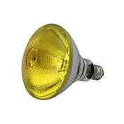 Northlight Incandescent Weatherproof 100 Watt Indoor/Outdoor Amber Floodlight Bulb
