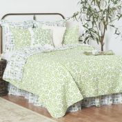 C&F Home Boxwood Abbey Green Garden Full/Queen Quilt