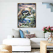 Designocracy Mer Angel Wall and Table-Top Wooden Decor by Josephine Wall