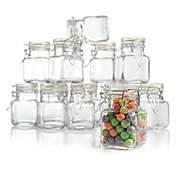 Infinity Merch 3 oz Small Glass Jars With Airtight Lids