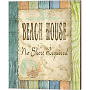 Great Art Now Beach House by Jean Plout 16-Inch x 20-Inch Canvas Wall Art