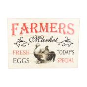 Cheungs Decorative Wooden Wall Art - Farmers Market