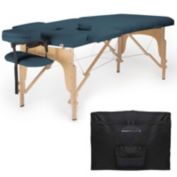 Saloniture Professional Portable Folding Massage Table with Carrying Case