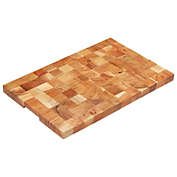 Home Life Boutique Chopping Board 23.6"x15.7"x1.5" Solid Acacia Wood