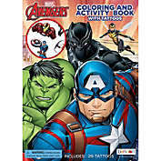 Bendon Marvel Avengers Coloring Activity Book With Tattoos