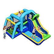 Costway Slide Water Park Ball Pit Inflatable Climbing Bounce House