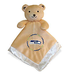 BabyFanatic Tan Security Bear - NFL Seattle Seahawks - Officially Licensed Snuggle Buddy