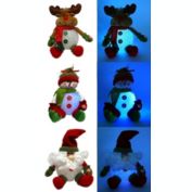 Iwgac Plush EVA SnowmanMoose/Santa Assortment