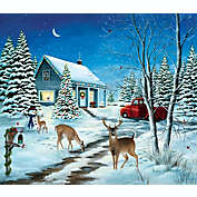 Sunsout Unexpected Christmas Guests 550 pc  Jigsaw Puzzle