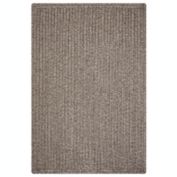 Home Spice Decor 20" x 30" Rectangular Ash Ultra Durable Braided Slim