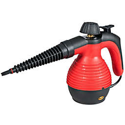 Slickblue 1050W Multi-Purpose Handheld Pressurized Steam Cleaner-Red