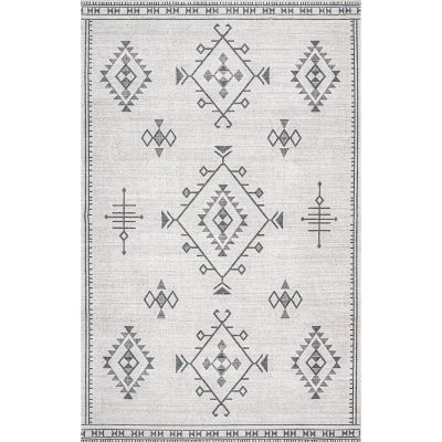 nuLOOM Evalyn Southwestern Machine Washable Area Rug