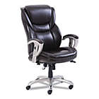 Alternate image 0 for HomeRoots Office 29.5" x 26" x 37" Black Tilt Tension Control Fabric Chair - 372333