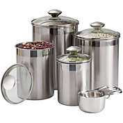 Silveronyx Canister Set Stainless Steel, 8-Piece