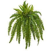 Nearly Natural Set of 2 Boston Fern Artificial Plants 40"