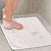 Ideaworks Non-Slip Hydro Rug - For Shower or Bath (29.5 x 17.25)