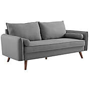 Modway Revive Upholstered Fabric Sofa (3092-LGR)