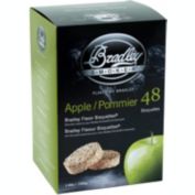 Bradley Smoker Apple Flavor Wood Smoking Bisquettes 48 Pack