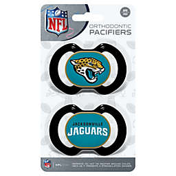 BabyFanatic Pacifier 2-Pack - NFL Jacksonville Jaguars - Officially Licensed League Gear