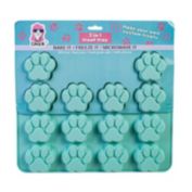 American Pet Supplies Paw Print 3 in 1 Silicone Baking Treat Tray