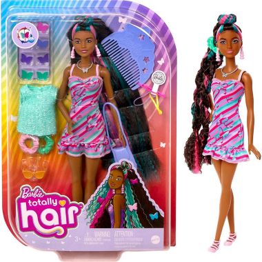 vervolgens Authenticatie Ruilhandel Barbie Totally Hair Butterfly-Themed 8.5 Inch Doll, Fantasy Hair & Color  Change Accessories | Bed Bath & Beyond