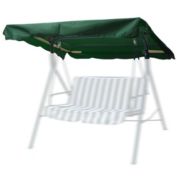 Wellstock 73"x54" Swing Canopy Cover Replacement UV 30+ Water Resistance Outdoor Garden