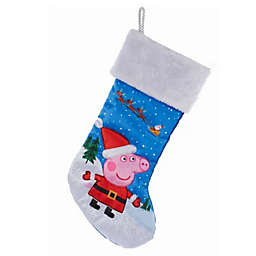 Peppa Pig Christmas Stocking with Plush Cuff 19 Inch PA7161