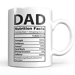 Light Autumn Dad Mug White 11oz - Dad Gifts from Daughter - Stocking Stuffer Ideas for the World's Best Dad - Ceramic Coffee Mug for Fathers - Dad Birthday Gift & Gifts from Wife