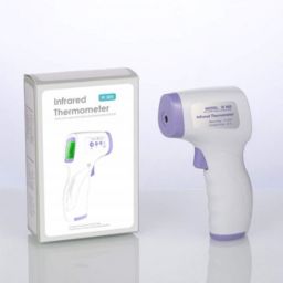 Necano - LCD Digital Infrared Non-contact Thermometer Ear Forehead Temperature Monitor Body Thermometer 2.0