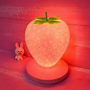 Kitcheniva Pink Strawberry Lamp LED Atmosphere Bedside Night Light