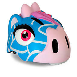 Crazy Safety   Bicycle Helmet for Kids   Blue Giraffe   Head Size 19-21.5 inches (typically 3-8 years)   CPSC Certified