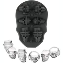 Flash Ice Tray - Skull 6 cubes