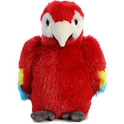 Aurora World Mini Flopsie Toy Scarlet Macaw Parrot Plush, 8"