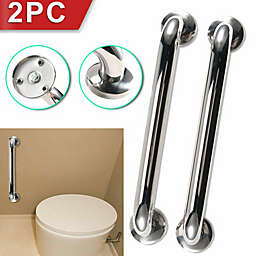Kitcheniva 2Pcs Stainless Steel Grab Bar Bathroom Safety Handicap Shower Tub Handle Support