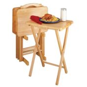 Winsome 5-Piece TV Table Set, Rectangular