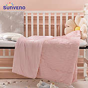 Sunveno Thick Newborn Muslin Quilts Baby Swaddle Blankets Newborn Receiving Blanket