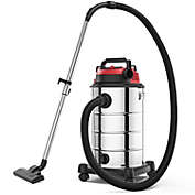Slickblue 6 HP 9 Gallon Shop Vacuum Cleaner with Dry and Wet and Blowing Function